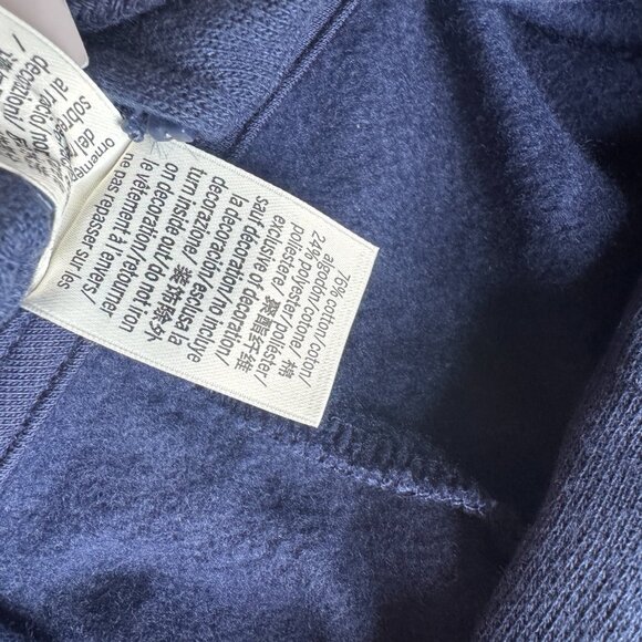 Victoria's Secret PINK Ivy Fleece Full Zip Hoodie New With Tags Size XXL Blue - Picture 6 of 9